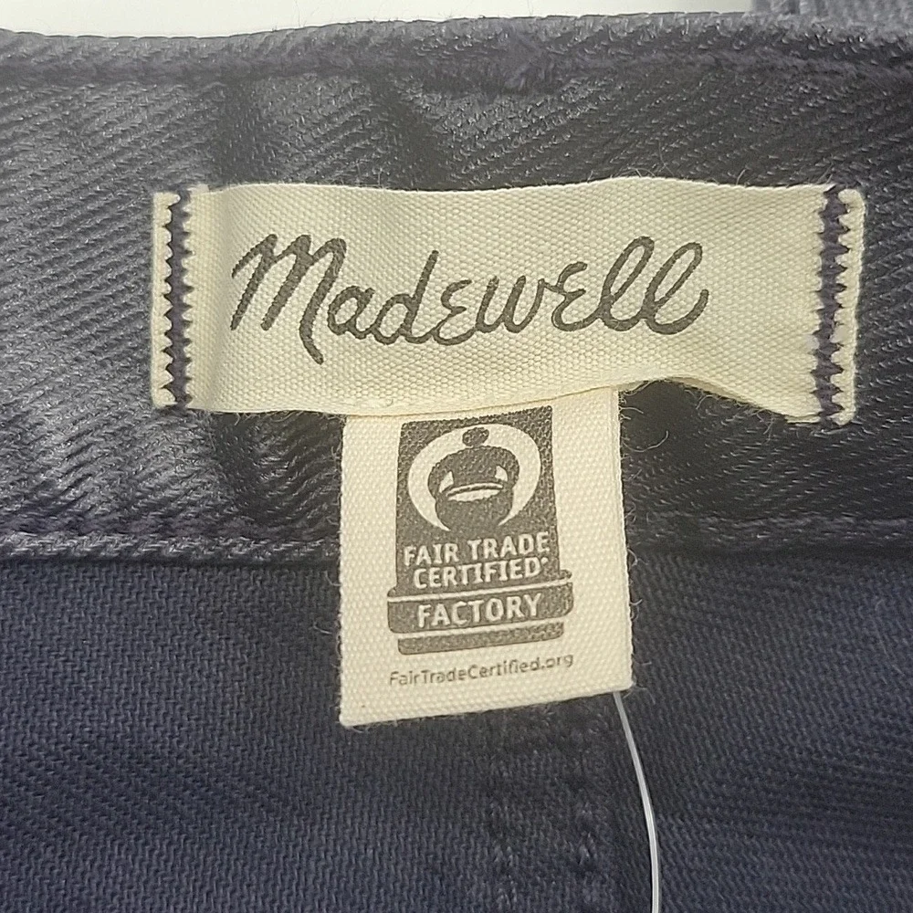 Madewell The '90s Straight Jean in‎ Midnight Blue Foil size 26 NWT NN461